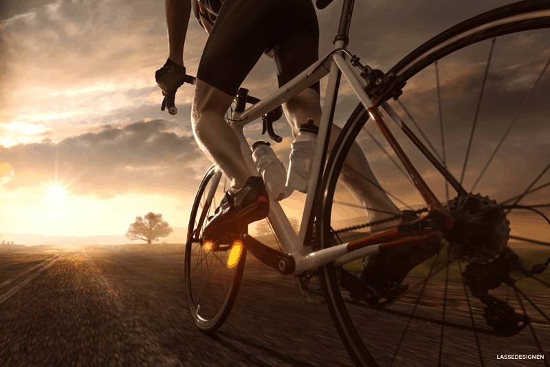 Preservar os plasticos da bicicleta com WD-40