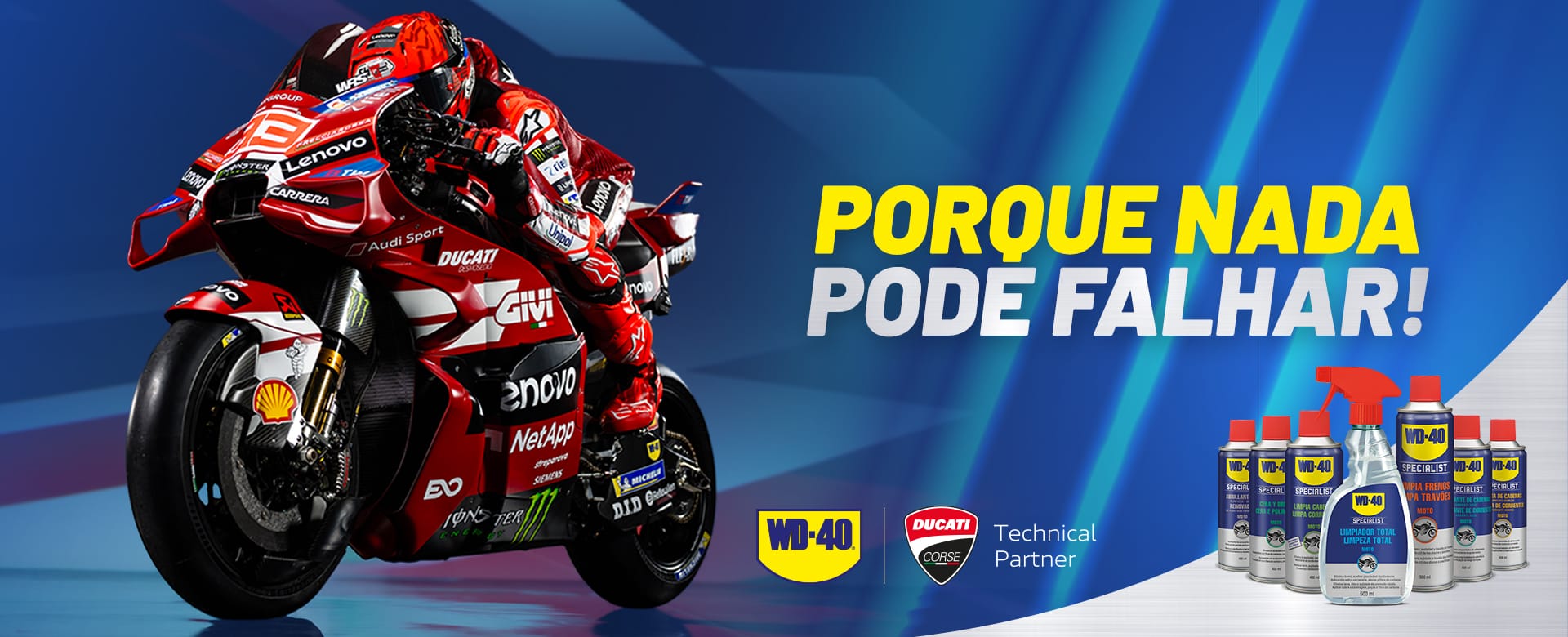 PORQUE NADA PODE FALHAR