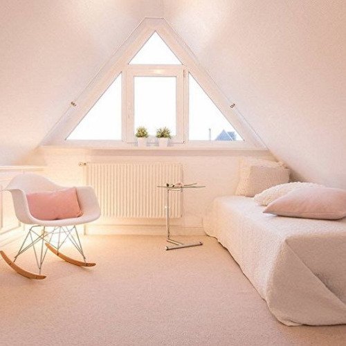 De sótão a quarto de cinderela