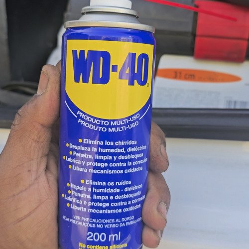 Lubrificação do pino lock