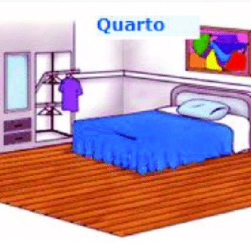 Quarto adaptado para idosa com pouca mobilidade