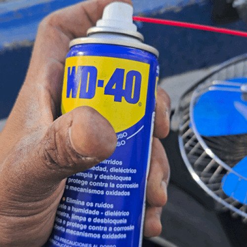 Lubrificação das engrenagens do ventilador