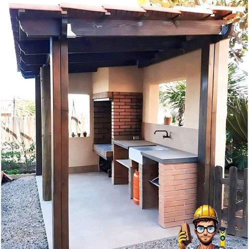 Fazer este projecto no meu quintal.